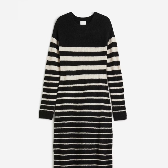 H&M RIB-KNIT DRESS XS RP: 79 USD - Picture 1 of 3